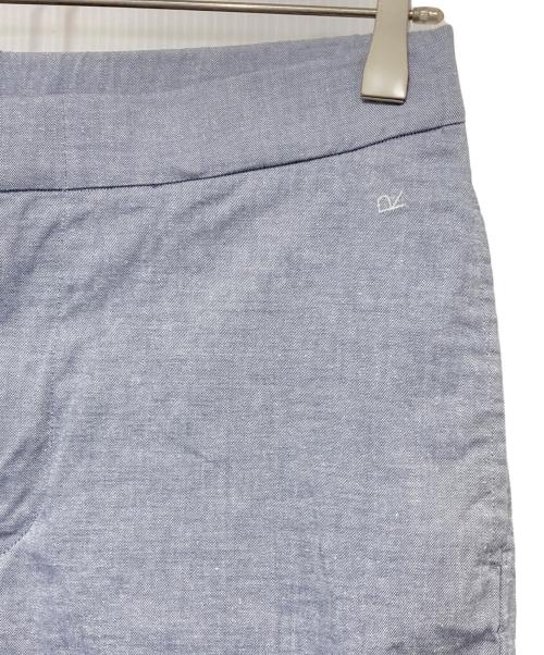 45R（フォーティファイブ・アール）45R (フォーティファイブ・アール) リネンコットンブレンドパンツ ブルー サイズ:3の古着・服飾アイテム