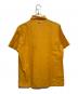 C.P COMPANY (シーピーカンパニー) コットンナイロン ハーフジップ シャツ イエロー サイズ:2：5000円