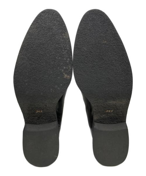 ISSEY MIYAKE（イッセイミヤケ）ISSEY MIYAKE (イッセイミヤケ) ローファー ブラック サイズ:24cmの古着・服飾アイテム