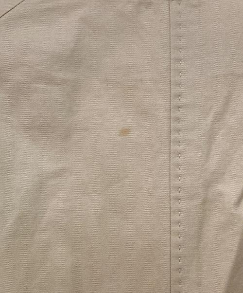 Curensology（カレンソロジー）Curensology (カレンソロジー) ノーカラージャケット ベージュ サイズ:記載なしの古着・服飾アイテム