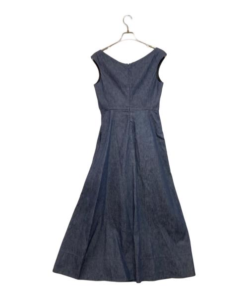 MADISON BLUE（マディソンブルー）MADISON BLUE (マディソンブルー) デニムノースリーブワンピース インディゴ サイズ:2の古着・服飾アイテム