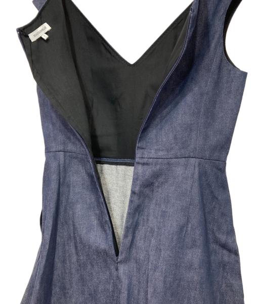 MADISON BLUE（マディソンブルー）MADISON BLUE (マディソンブルー) デニムノースリーブワンピース インディゴ サイズ:2の古着・服飾アイテム
