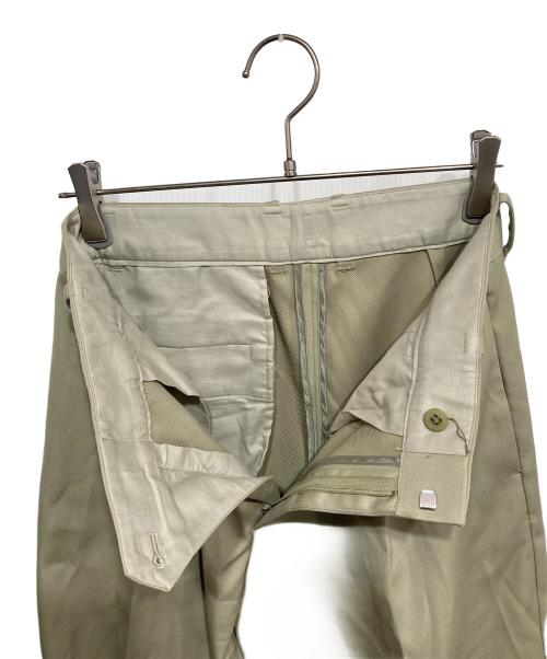 H BEAUTY&YOUTH（エイチ ビューティー&ユース）H BEAUTY&YOUTH (エイチ ビューティー&ユース) ツイル ストレート パンツ グリーン サイズ:Sの古着・服飾アイテム