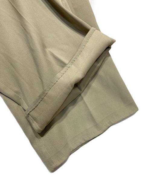 H BEAUTY&YOUTH（エイチ ビューティー&ユース）H BEAUTY&YOUTH (エイチ ビューティー&ユース) ツイル ストレート パンツ グリーン サイズ:Sの古着・服飾アイテム