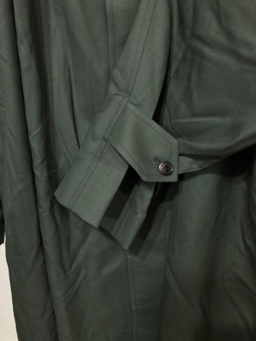 HYKE（ハイク）HYKE (ハイク) 23AW  WOOL GATHERED COAT グリーン サイズ:1の古着・服飾アイテム