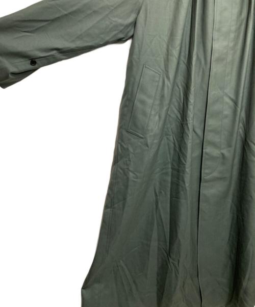 HYKE（ハイク）HYKE (ハイク) 23AW  WOOL GATHERED COAT グリーン サイズ:1の古着・服飾アイテム