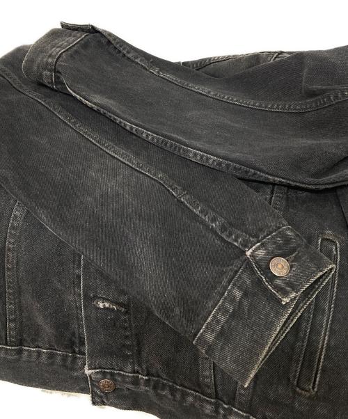LEVI'S（リーバイス）LEVI'S (リーバイス) 70507 ブラックデニムジャケット ブラック サイズ:Mの古着・服飾アイテム