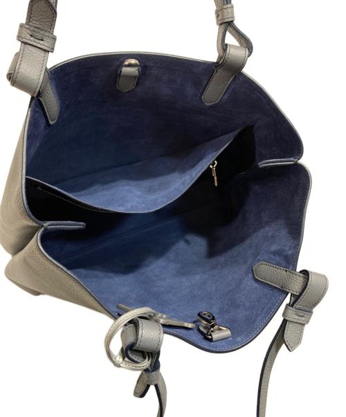 HIROFU（ヒロフ）HIROFU (ヒロフ) ポルタ トートバッグL グレーの古着・服飾アイテム