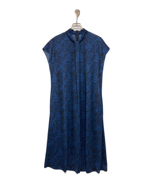 MACKINTOSH PHILOSOPHY（マッキントッシュ フィロソフィー）MACKINTOSH PHILOSOPHY (マッキントッシュ フィロソフィー) シャドーバイブリーワンピース ブルー サイズ:38の古着・服飾アイテム