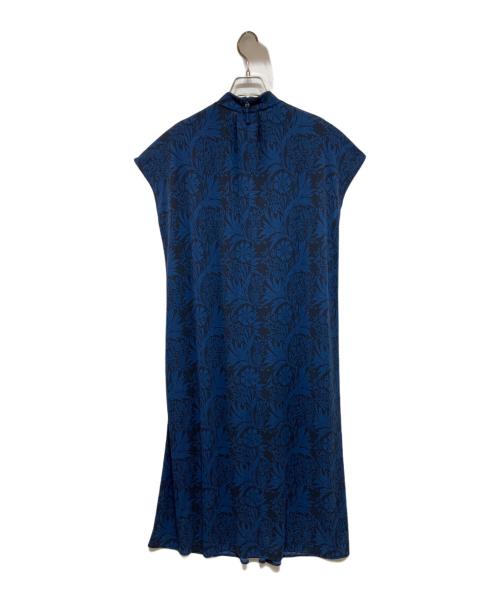 MACKINTOSH PHILOSOPHY（マッキントッシュ フィロソフィー）MACKINTOSH PHILOSOPHY (マッキントッシュ フィロソフィー) シャドーバイブリーワンピース ブルー サイズ:38の古着・服飾アイテム