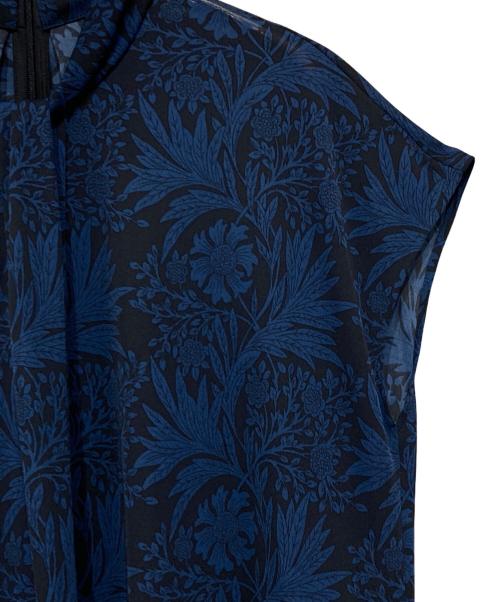 MACKINTOSH PHILOSOPHY（マッキントッシュ フィロソフィー）MACKINTOSH PHILOSOPHY (マッキントッシュ フィロソフィー) シャドーバイブリーワンピース ブルー サイズ:38の古着・服飾アイテム