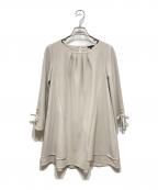 TO BE CHICトゥービーシック）の古着「ブラウスチュニック」｜アイボリー