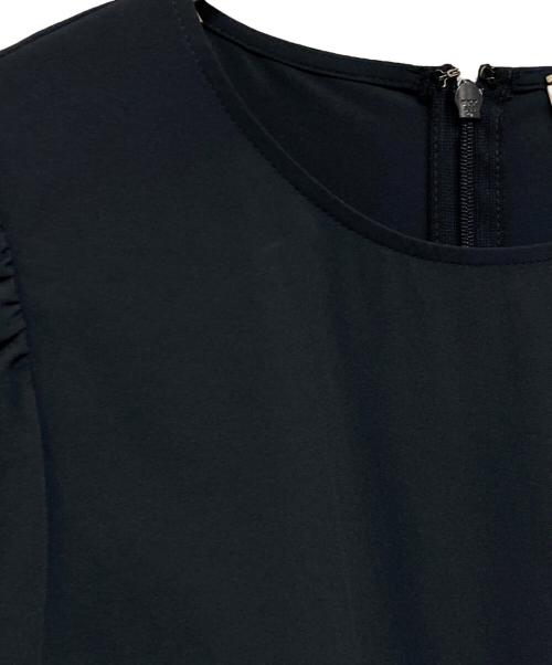 UNITED ARROWS TOKYO（ユナイテッドアローズトウキョウ）UNITED ARROWS TOKYO (ユナイテッドアローズトウキョウ) P ティアード チュニック ブラウス 6SL ネイビー サイズ:記載無しの古着・服飾アイテム