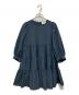 UNITED ARROWS TOKYO（ユナイテッドアローズトウキョウ）の古着「P ティアード チュニック ブラウス 6SL」｜ネイビー