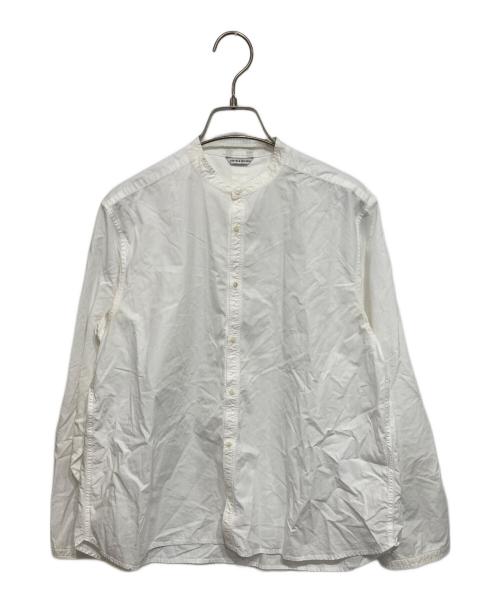 ARTS&SCIENCE（アーツアンドサイエンス）ARTS&SCIENCE (アーツアンドサイエンス) バンドカラーシャツ ホワイト サイズ:1の古着・服飾アイテム