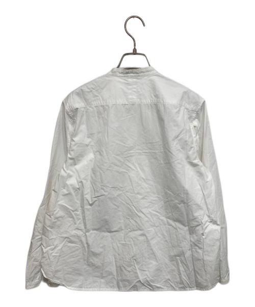 ARTS&SCIENCE（アーツアンドサイエンス）ARTS&SCIENCE (アーツアンドサイエンス) バンドカラーシャツ ホワイト サイズ:1の古着・服飾アイテム