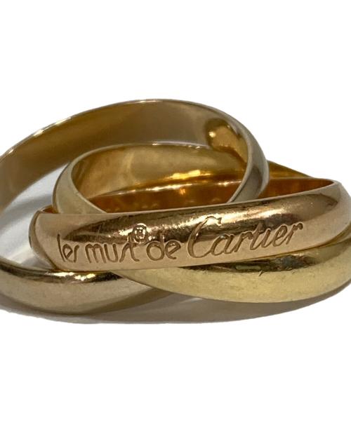 Cartier（カルティエ）Cartier (カルティエ) トリニティリング サイズ:53の古着・服飾アイテム