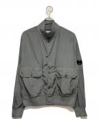 C.P COMPANYシーピーカンパニー）の古着「Chrome-R Full Button Jacket」｜グレー