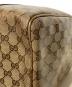 中古・古着 GUCCI (グッチ) GGクリスタルミニボストンバッグ ブラウン：27000円