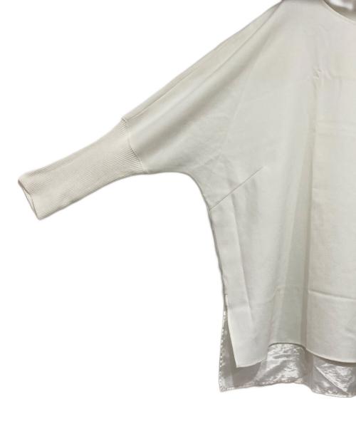 GALLARDA GALANTE（ガリャルダガランテ）GALLARDA GALANTE (ガリャルダガランテ) ジョーゼットコンビブラウス ホワイト サイズ:Fの古着・服飾アイテム