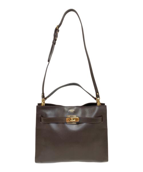 SITA PARANTICA（シータパランティカ）SITA PARANTICA (シータパランティカ) sita parantica カナグツキレザーバッグ ブラウンの古着・服飾アイテム