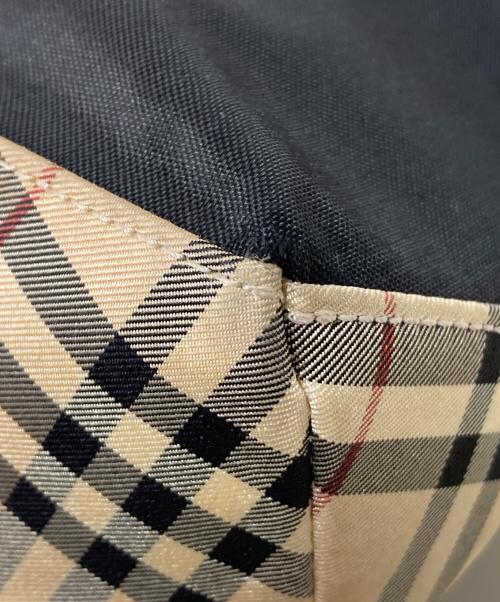 BURBERRY BLUE LABEL（バーバリーロンドンブルーレーベル）BURBERRY BLUE LABEL (バーバリーロンドンブルーレーベル) ワンショルダーバッグ ブラック×ベージュの古着・服飾アイテム