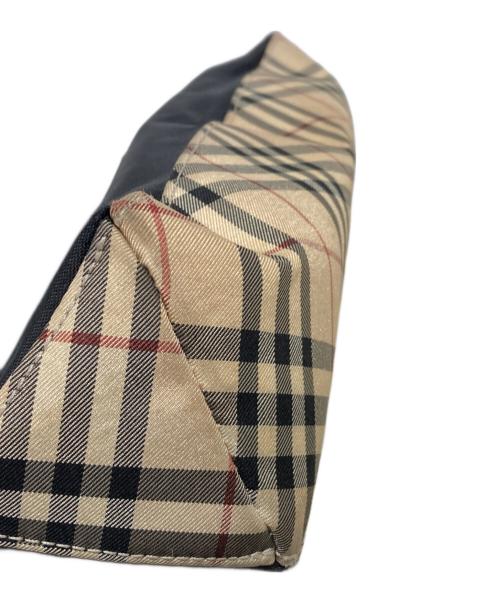 BURBERRY BLUE LABEL（バーバリーロンドンブルーレーベル）BURBERRY BLUE LABEL (バーバリーロンドンブルーレーベル) ワンショルダーバッグ ブラック×ベージュの古着・服飾アイテム