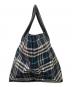 Burberry's (バーバリーズ) チェックトートバッグ ネイビー：7000円