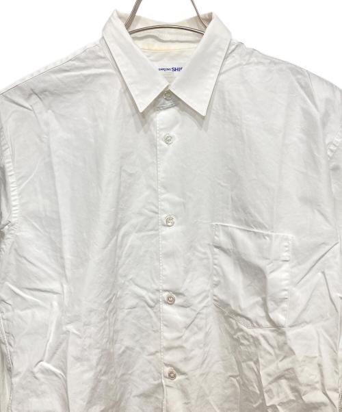 COMME des GARCONS SHIRT（コムデギャルソンシャツ）COMME des GARCONS SHIRT (コムデギャルソンシャツ) 長袖シャツ ホワイト サイズ:Mの古着・服飾アイテム