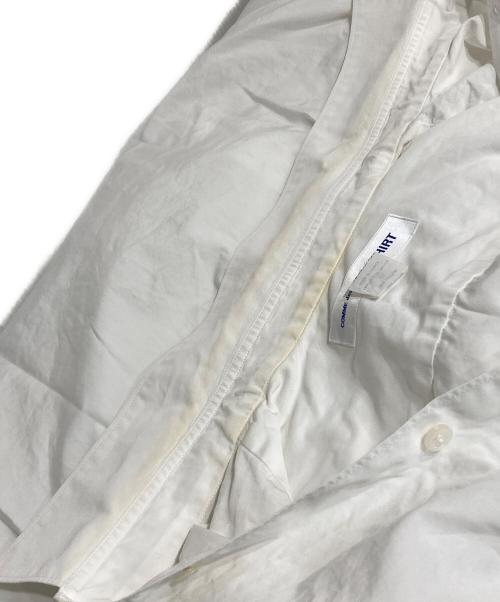 COMME des GARCONS SHIRT（コムデギャルソンシャツ）COMME des GARCONS SHIRT (コムデギャルソンシャツ) 長袖シャツ ホワイト サイズ:Mの古着・服飾アイテム