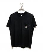 JJJJoundジョウンド）の古着「less of everything 4 ever プリントTシャツ」｜ブラック