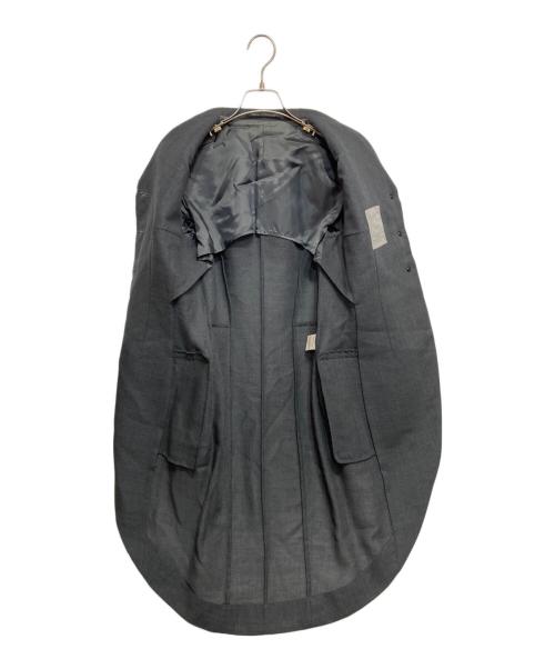 YOHJI YAMAMOTO（ヨウジヤマモト）YOHJI YAMAMOTO (ヨウジヤマモト) モーニングジャケットセットアップ ブラック サイズ:XSの古着・服飾アイテム