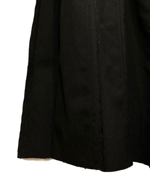 COMME des GARCONS（コムデギャルソン）COMME des GARCONS (コムデギャルソン) カットオフプリーツスカート ブラック サイズ:XSの古着・服飾アイテム