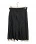 COMME des GARCONS (コムデギャルソン) カットオフプリーツスカート ブラック サイズ:XS：15000円