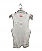 COMMISSIONコミッション）の古着「23SSレイヤードタンクトップ」｜ホワイト