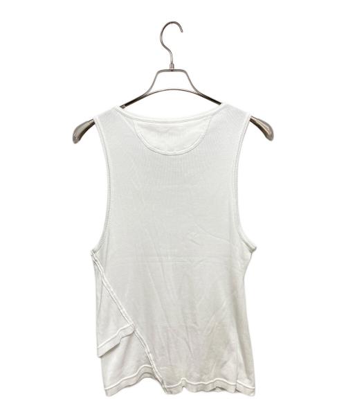 COMMISSION（コミッション）COMMISSION (コミッション) 23SSレイヤードタンクトップ ホワイト サイズ:Mの古着・服飾アイテム