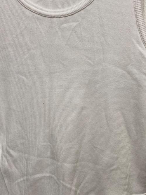 COMMISSION（コミッション）COMMISSION (コミッション) 23SSレイヤードタンクトップ ホワイト サイズ:Mの古着・服飾アイテム