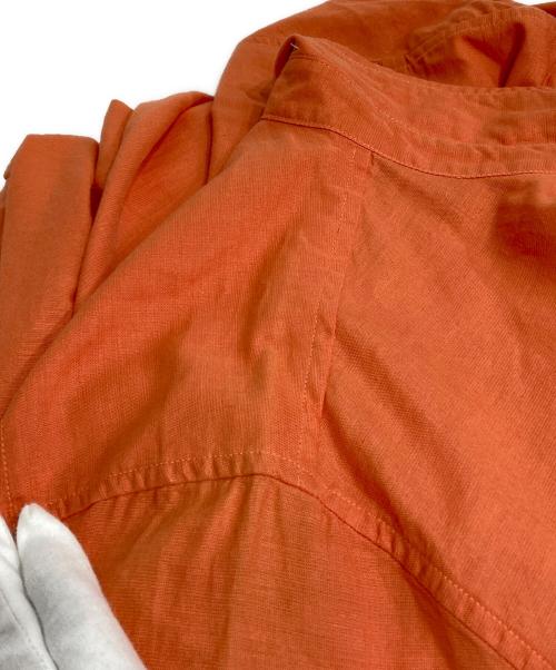 DIESEL（ディーゼル）DIESEL (ディーゼル) ロゴワッペンシャツ オレンジ サイズ:Mの古着・服飾アイテム