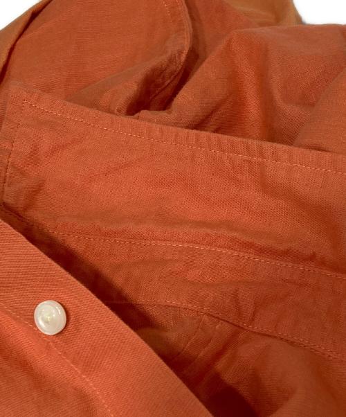 DIESEL（ディーゼル）DIESEL (ディーゼル) ロゴワッペンシャツ オレンジ サイズ:Mの古着・服飾アイテム