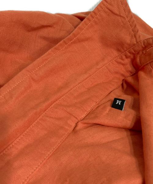 DIESEL（ディーゼル）DIESEL (ディーゼル) ロゴワッペンシャツ オレンジ サイズ:Mの古着・服飾アイテム