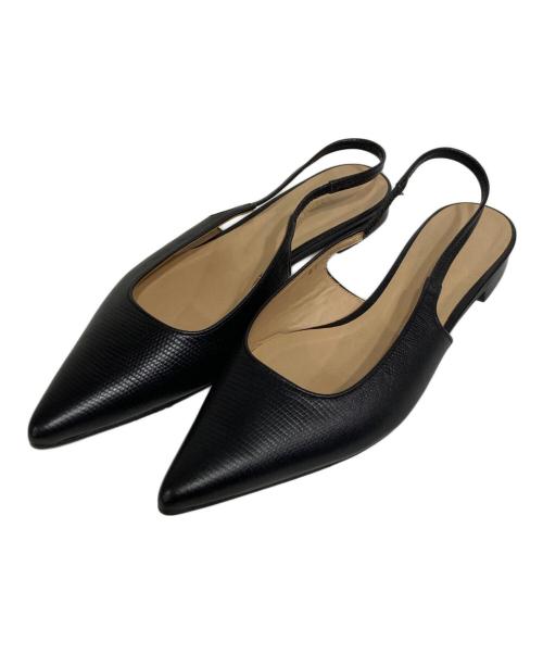 BABYLONE（バビロン）BABYLONE (バビロン) バックスリングパンプス ブラック サイズ:37の古着・服飾アイテム