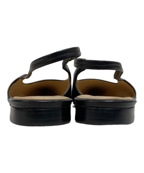 BABYLONE（バビロン）BABYLONE (バビロン) バックスリングパンプス ブラック サイズ:37の古着・服飾アイテム