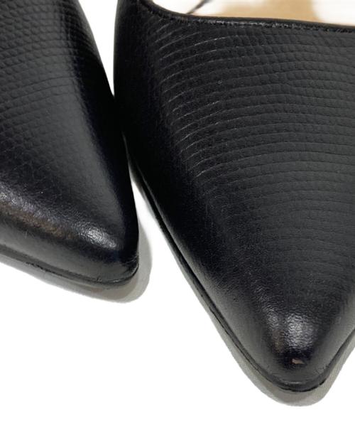 BABYLONE（バビロン）BABYLONE (バビロン) バックスリングパンプス ブラック サイズ:37の古着・服飾アイテム