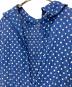 中古・古着 Jane Marple Dans Le Salon (ジェーンマープルネザーランドル サロン) Ploka dots shirring dress/Ploka dots シャーリングドレス ブルー サイズ:M：15000円