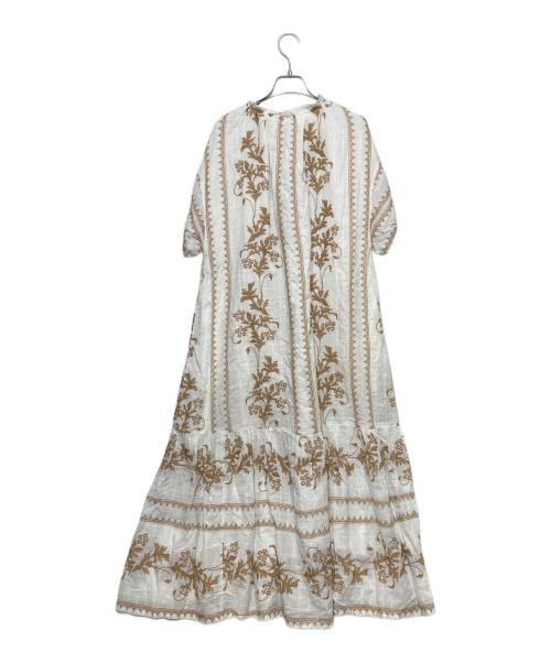 Amina（アミナ）Amina (アミナ) シェルニOP ホワイト サイズ:FREEの古着・服飾アイテム