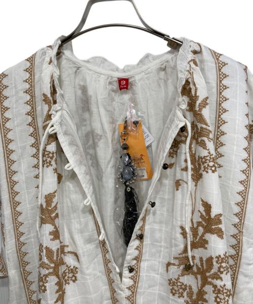 Amina（アミナ）Amina (アミナ) シェルニOP ホワイト サイズ:FREEの古着・服飾アイテム