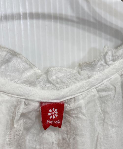 Amina（アミナ）Amina (アミナ) シェルニOP ホワイト サイズ:FREEの古着・服飾アイテム