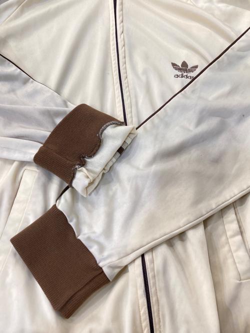 adidas（アディダス）adidas (アディダス) ATP ヴィンテージトラックジャケット クリーム サイズ:Lの古着・服飾アイテム