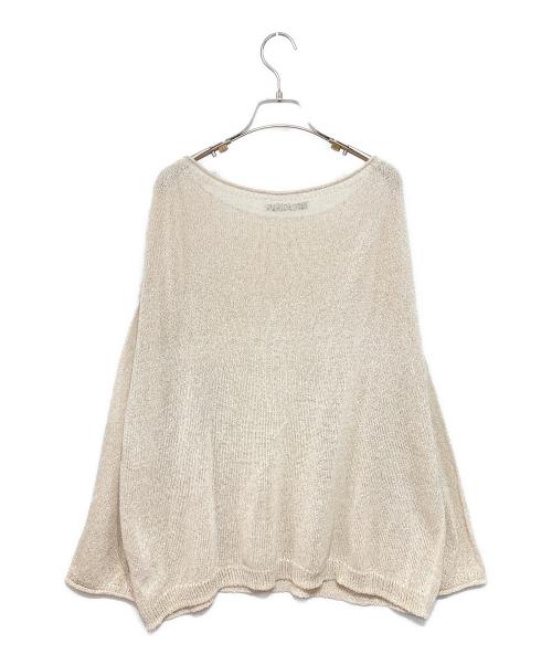 FRAMeWORK（フレームワーク）FRAMeWORK (フレームワーク) ウォッシャブルニュアンスワイドプルオーバー ベージュ サイズ:記載なしの古着・服飾アイテム