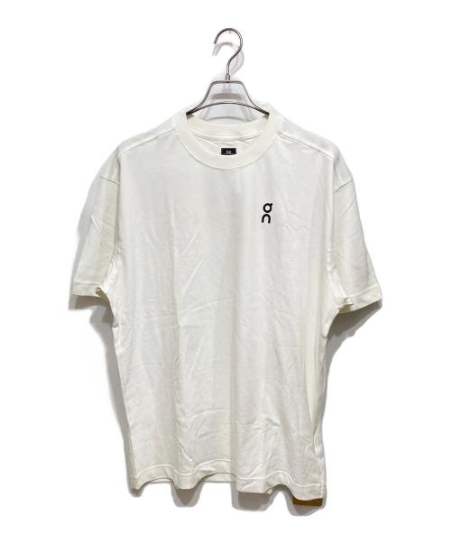 on（オン）on (オン) BEAMS (ビームス) Relaxed-T Beams ホワイト サイズ:Mの古着・服飾アイテム